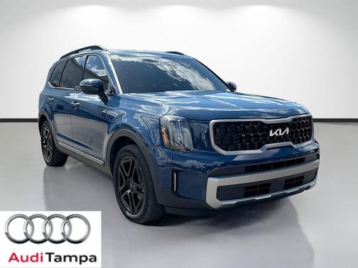 Midnight Lake Blue 2023 Kia Telluride EX X-Line