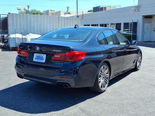 Black 2020 BMW M550 i xDrive