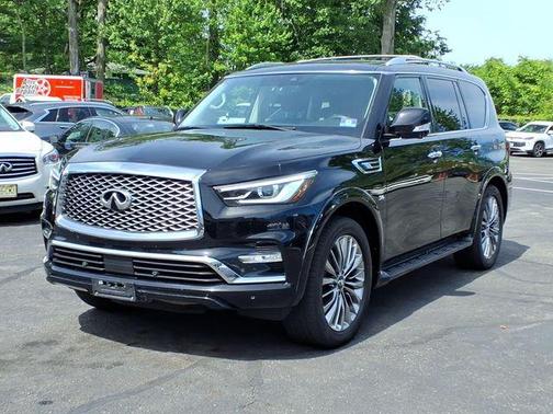 Black Obsidian 2019 INFINITI QX80 Luxe