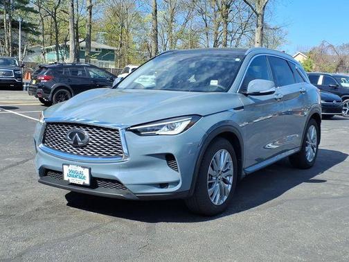 Slate Gray 2025 INFINITI QX50 Luxe