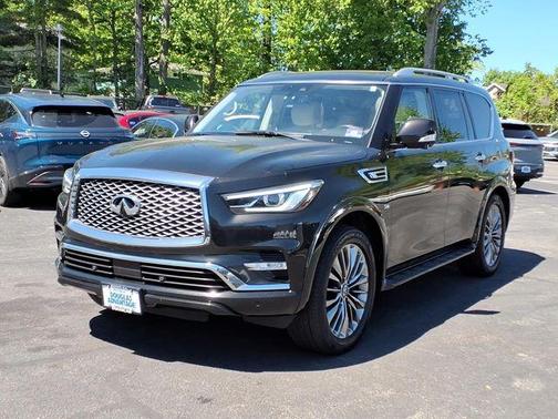 Mineral Black 2019 INFINITI QX80 Luxe