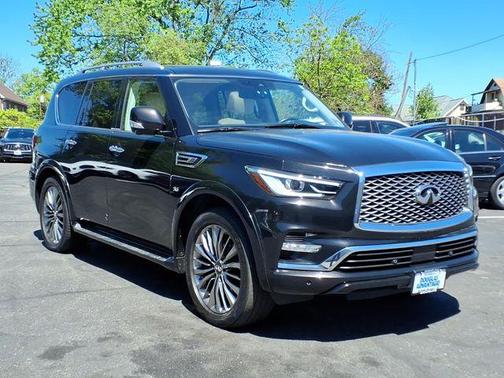 Mineral Black 2019 INFINITI QX80 Luxe