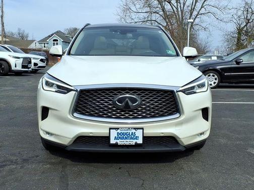 Majestic White 2019 INFINITI QX50 ESSENTIAL