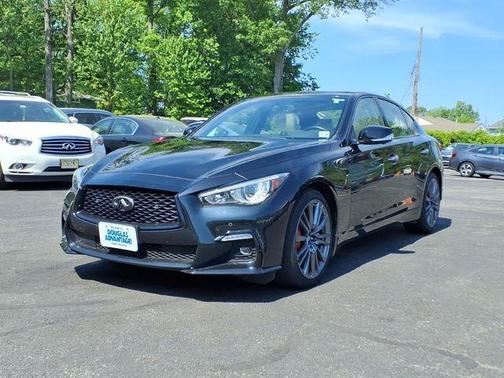 Black Opal Metallic 2023 INFINITI Q50 RED SPORT 400