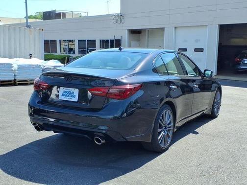 Black Opal Metallic 2023 INFINITI Q50 RED SPORT 400