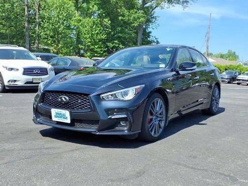 Black Opal Metallic 2023 INFINITI Q50 RED SPORT 400