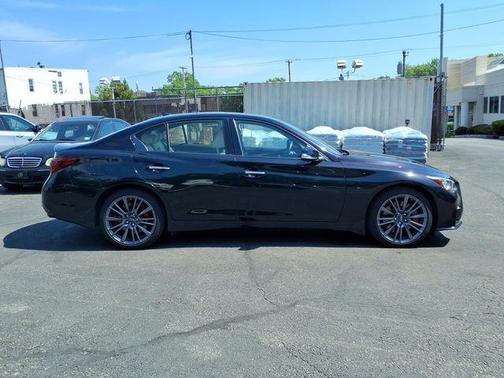 Black Opal Metallic 2023 INFINITI Q50 RED SPORT 400