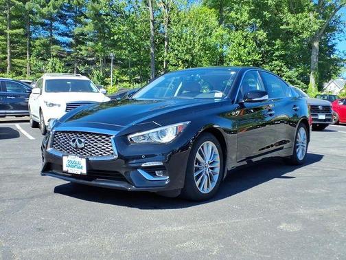Black Obsidian 2023 INFINITI Q50 LUXE