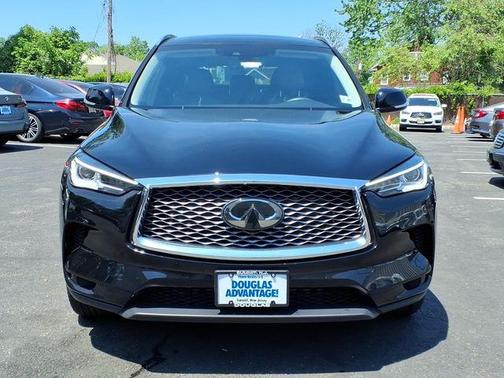 Black Obsidian 2024 INFINITI QX50 Luxe