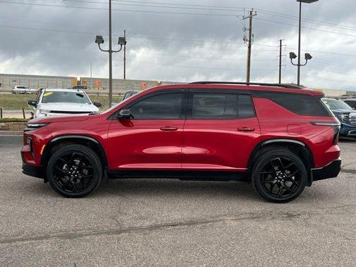 Radiant Red 2025 Chevrolet Traverse RS