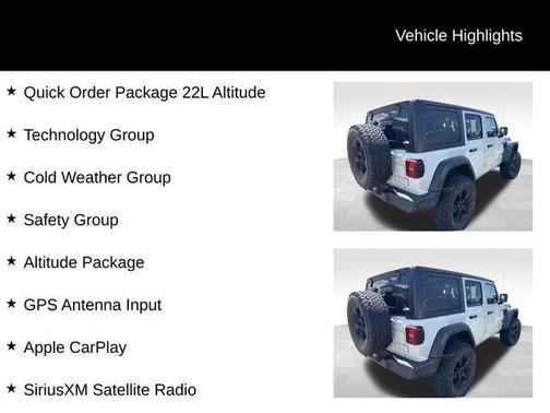 Bright White Clearcoat 2021 Jeep Wrangler Unlimited Sport Altitude