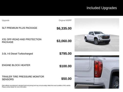 Summit White 2026 GMC Sierra 1500 SLT
