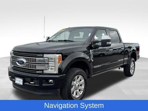 Shadow Black 2017 Ford F-250 Platinum