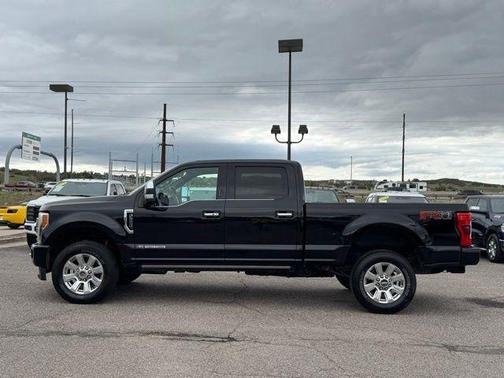 Shadow Black 2017 Ford F-250 Platinum