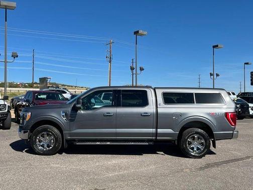 Gray 2021 Ford F-150 XLT