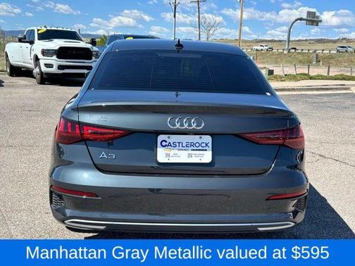 Manhattan Gray Metallic 2024 Audi A3 40 Premium