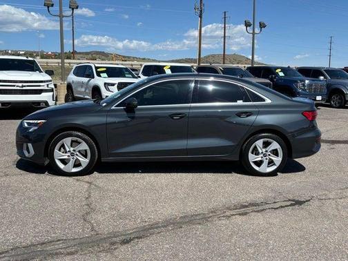 Manhattan Gray Metallic 2024 Audi A3 40 Premium