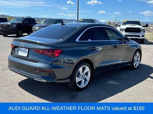 Manhattan Gray Metallic 2024 Audi A3 40 Premium