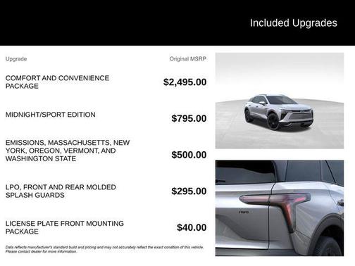 Sterling Gray Metallic 2026 Chevrolet Blazer EV LT