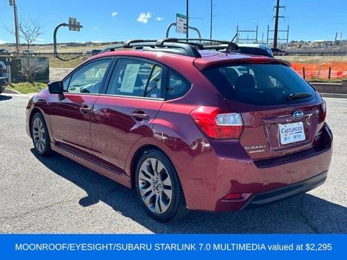 Venetian Red Pearl 2015 Subaru Impreza 2.0i Sport Premium