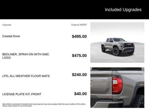 Dune 2026 GMC Canyon AT4