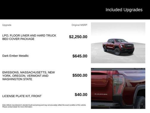 2026 GMC Sierra EV Elevation