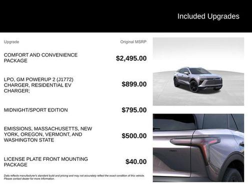 Galaxy Gray Metallic 2026 Chevrolet Blazer EV LT