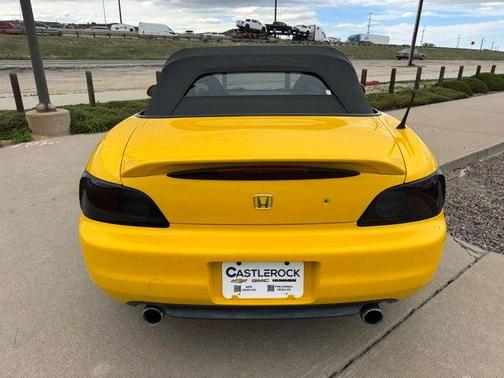 Yellow 2002 Honda S2000