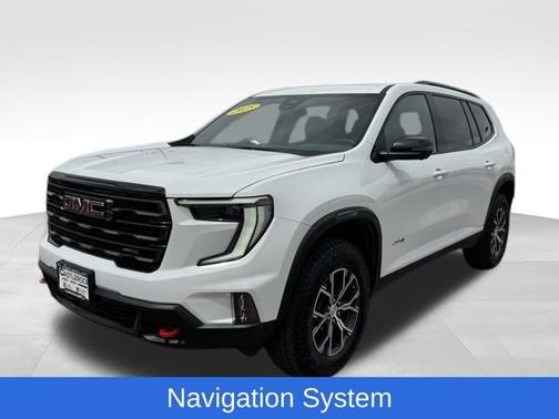 Summit White 2025 GMC Acadia AT4