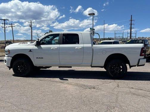 Pearl White 2024 RAM 3500 Laramie