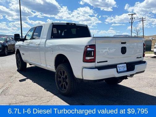 Pearl White 2024 RAM 3500 Laramie