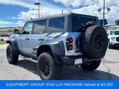 Iconic Silver Metallic 2023 Ford Bronco Raptor