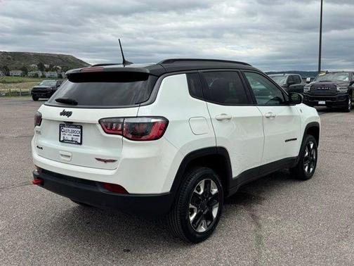White Clearcoat 2018 Jeep Compass Trailhawk