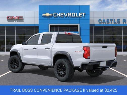 Summit White 2026 Chevrolet Colorado Trail Boss