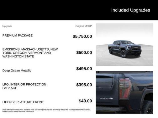 2026 GMC Sierra EV Elevation