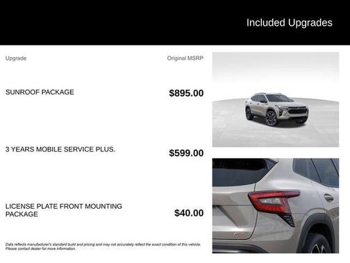 2026 Chevrolet Trax 2RS