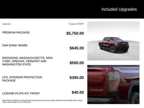 2026 GMC Sierra EV Elevation