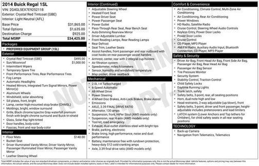 Crystal Red Tintcoat 2014 Buick Regal Turbo