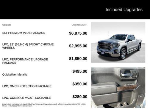 Quicksilver Metallic 2019 GMC Sierra 1500 SLT