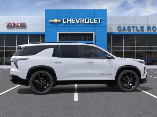 Polar White 2026 Chevrolet Traverse RS