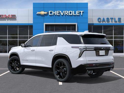 Polar White 2026 Chevrolet Traverse RS