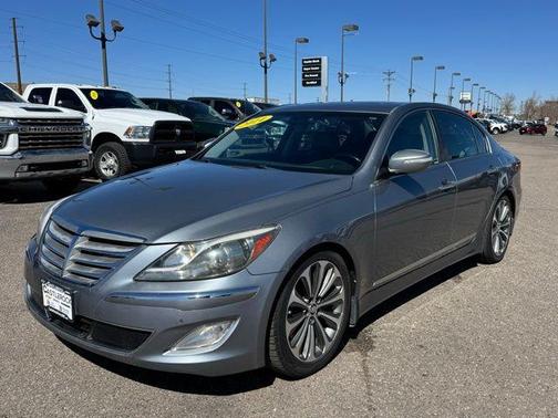 Parisian Gray 2014 Hyundai Genesis 5.0 R-Spec