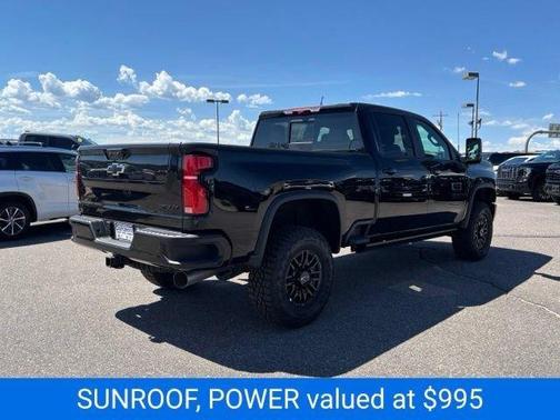 Black 2026 Chevrolet Silverado 2500 ZR2