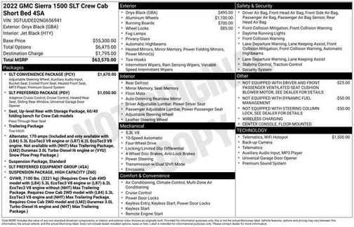 2022 GMC Sierra 1500 SLT