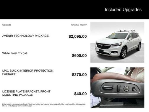 2020 Buick Enclave Avenir