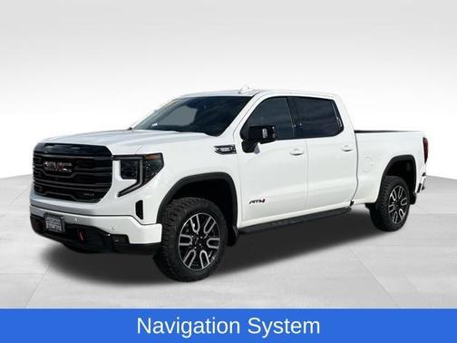 Summit White 2025 GMC Sierra 1500 AT4