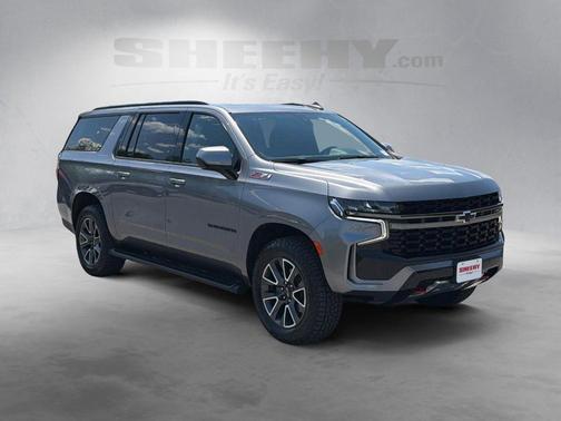 Satin Steel Metallic 2021 Chevrolet Suburban Z71