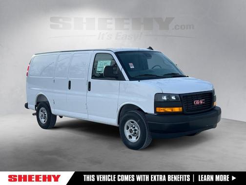 Summit White 2026 GMC Savana 2500 Work Van Cargo Van