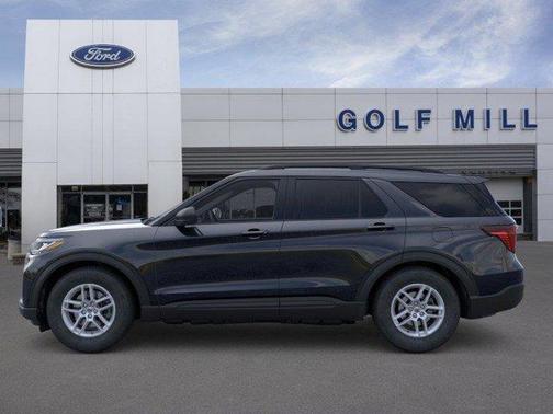 Agate Black Metallic 2026 Ford Explorer Active