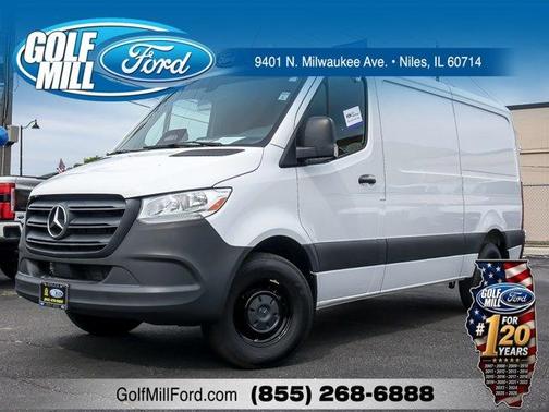 Arctic White 2025 Mercedes-Benz Sprinter 2500 144 WB